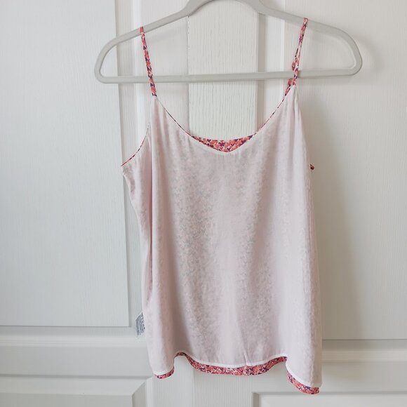 GAP Women's Pink Coral Heart Drapy Camisole Size M - Picture 6 of 12
